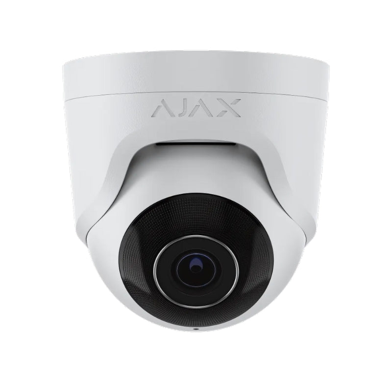 IP Куполна камера 8MP 4 mm IR-35 - AJAX TurretCam 64929.197.WH1