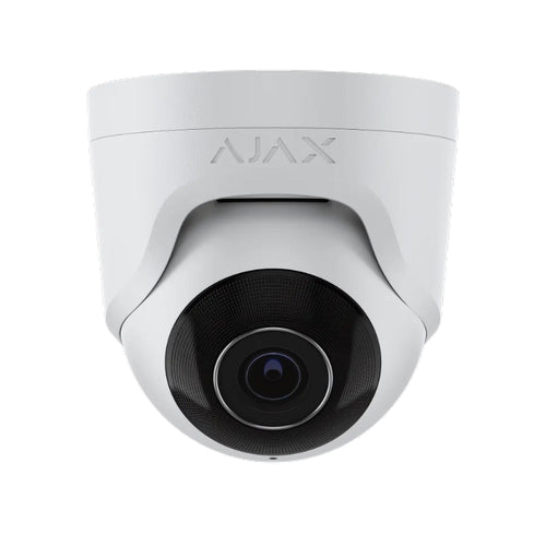 IP Куполна камера 8MP 4 mm IR-35 - AJAX TurretCam 64929.197.WH1