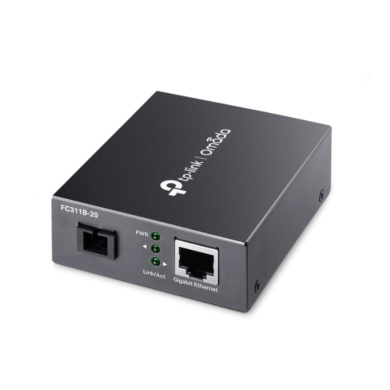 Медиен конвертор, Гигабитов, WDM, Half-Duplex/Full-Duplex, до 20км - Omada by TP-Link PFS3006-4ET-60