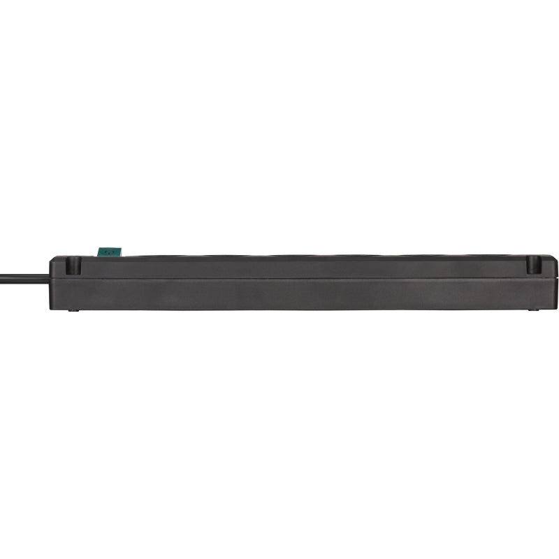 Разклонител 5x 2P+E и 2x USB C 3100mA 15.5W стенен монтаж с ключ и...