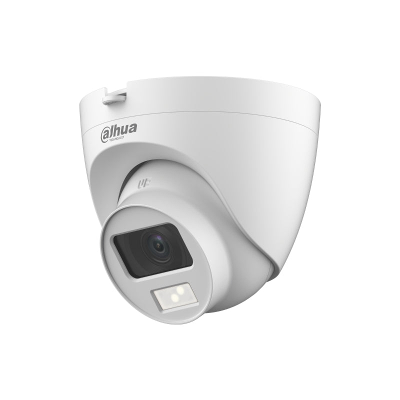 HDCVI Камера 2MP Купол 2.8 mm Smart Dual Light 20m микрофон - DAHUA HAC-HDW1200CLQ-IL-A-0280B-S6