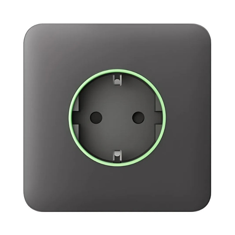 Лицев панел за интелигентен контакт, Сив - Ajax SoloCover(smart) 60028.164.GR