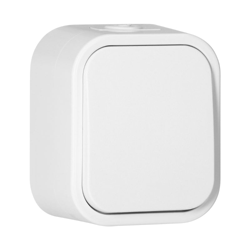 Ключ девиаторен ОМ 10A IP54 Бял - Orno Series B2 OR-OE-7802/W