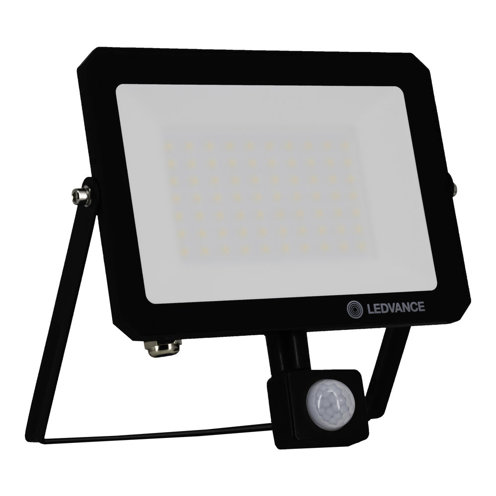 LED Прожектор със сензор, симетричен FL EFFECT 50W 4500lm 6500К IP65 EUE LEDV, цвят черен - LEDVANCE FLOODLIGHT EFFECT SENSOR LED489303