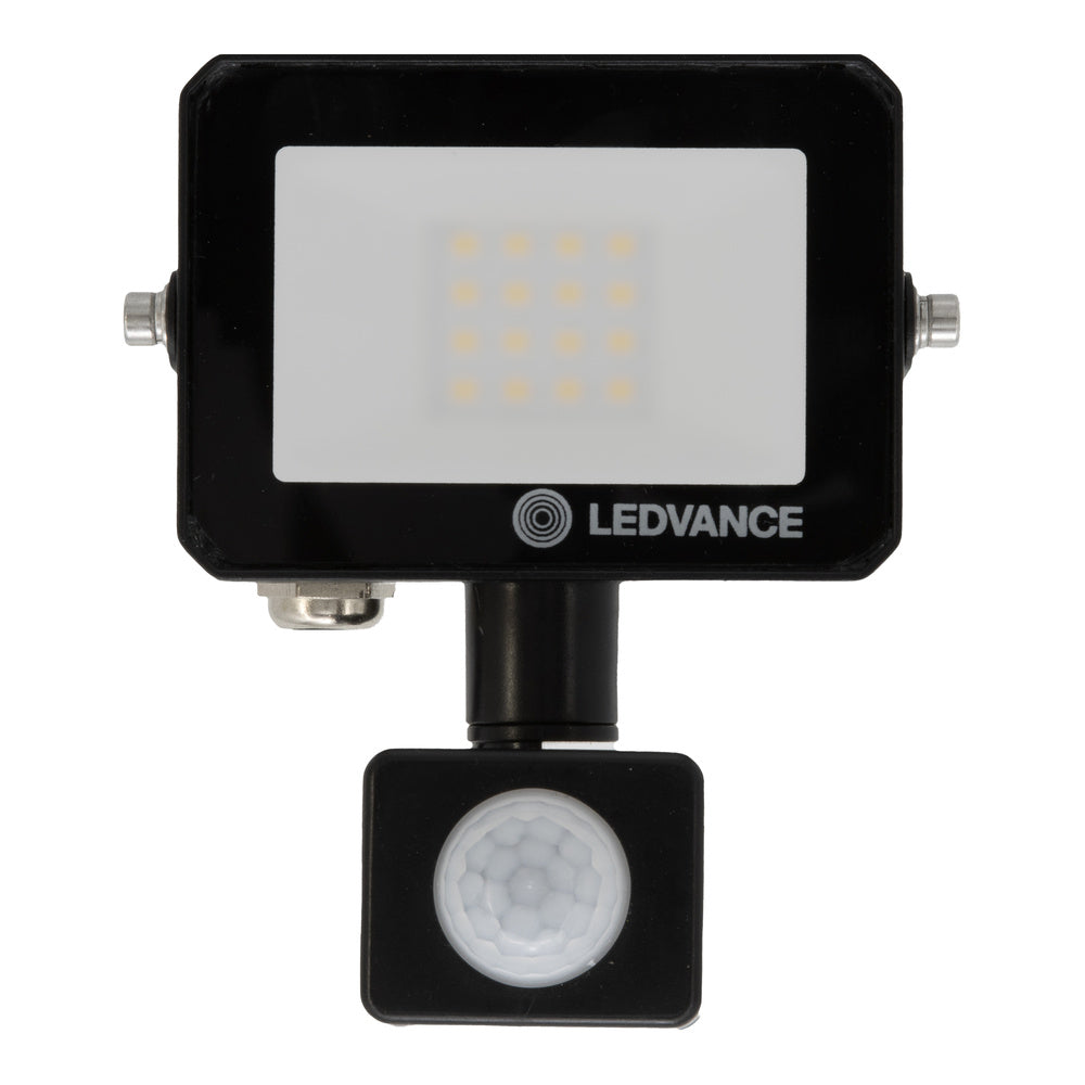 LED Прожектор със сензор, симетричен FL EFFECT 10W 900lm 6500К IP65 EUE LEDV, цвят черен - LEDVANCE FLOODLIGHT EFFECT SENSOR LED488948