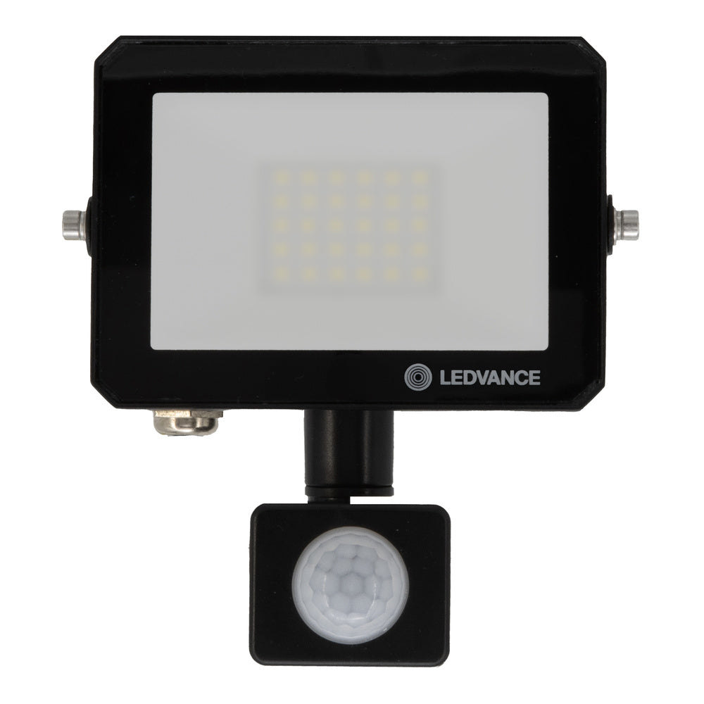 LED Прожектор със сензор, симетричен FL EFFECT 20W 1800lm 6500К IP65 EUE LEDV, цвят черен - LEDVANCE FLOODLIGHT EFFECT SENSOR LED489068