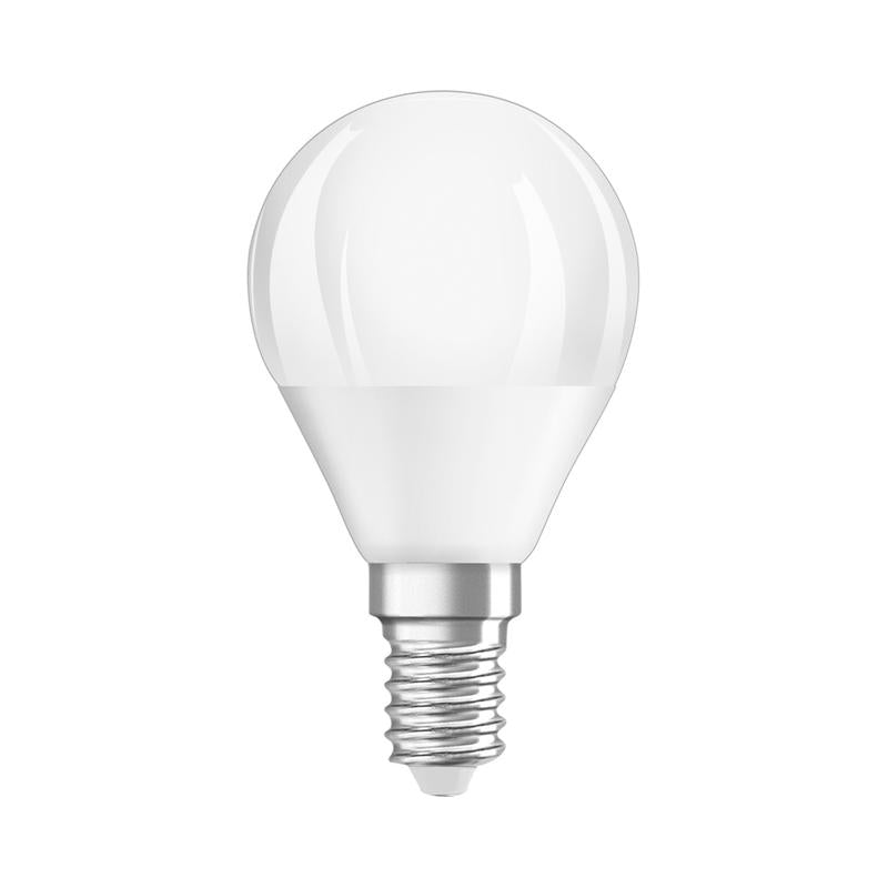 LED лампа - сфера Тип P 4,5W 470lm 2700K 220V E14 Ra≥80 200°, димируема - LEDVANCE LED CLASSIC P DIM P LED044083