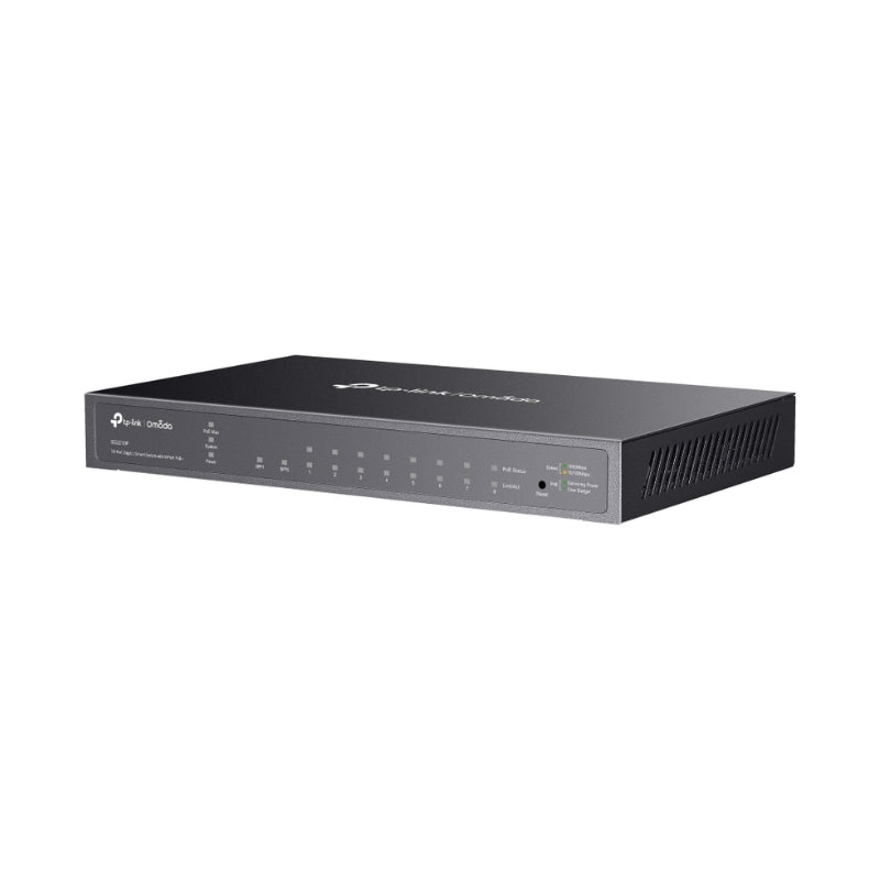 10-Port Gigabit Smart Switch with 8-Port PoE+ Omada by TP-Link SG2210P