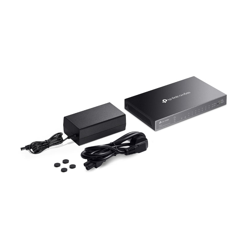 10-Port Gigabit Smart Switch with 8-Port PoE+ Omada by TP-Link SG2210P