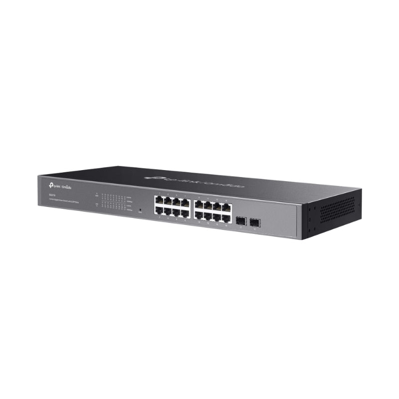 18-Port Gigabit Smart Switch with 16-Port PoE+ Omada by TP-Link SG2218