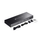 24-Port Gigabit L2+ Managed Switch with 4 SFP Slots Omada by TP-Lin...