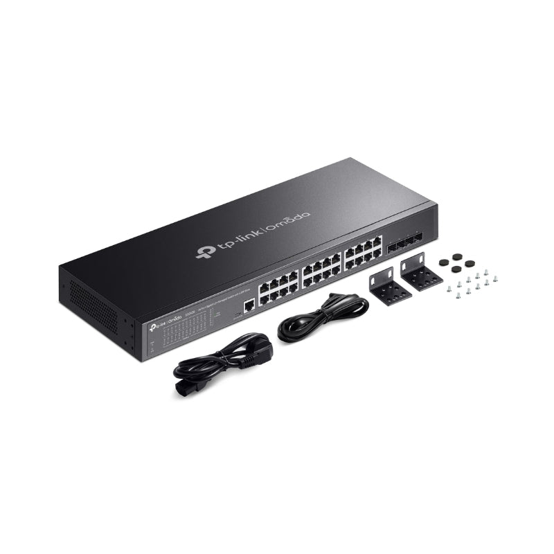 24-Port Gigabit L2+ Managed Switch with 4 SFP Slots Omada by TP-Link SG3428