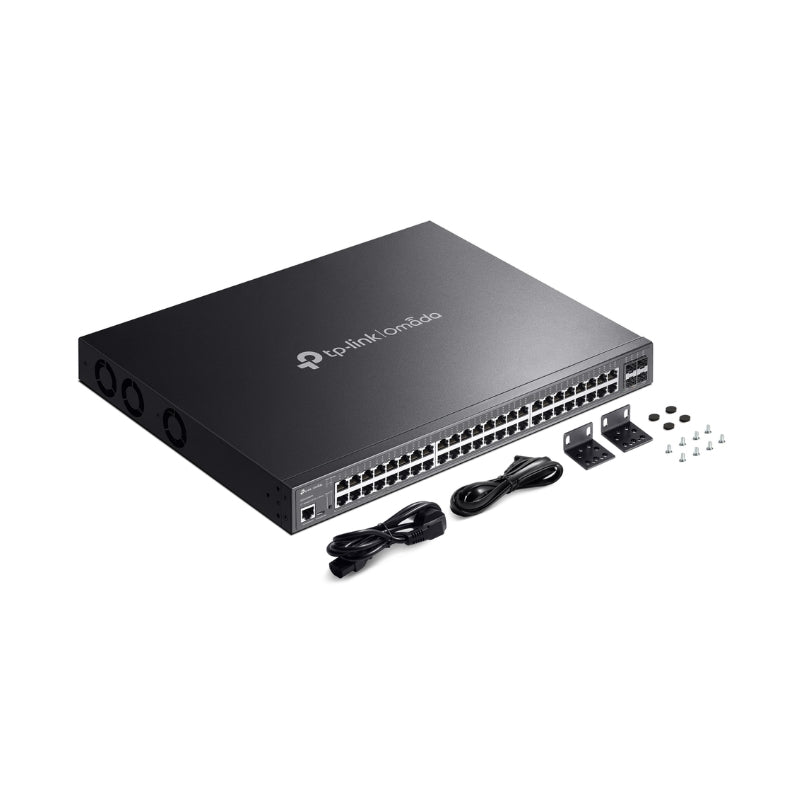 48-Port Gigabit and 4-Port 10GE SFP+ L2+ Managed Switch with 40-Por...