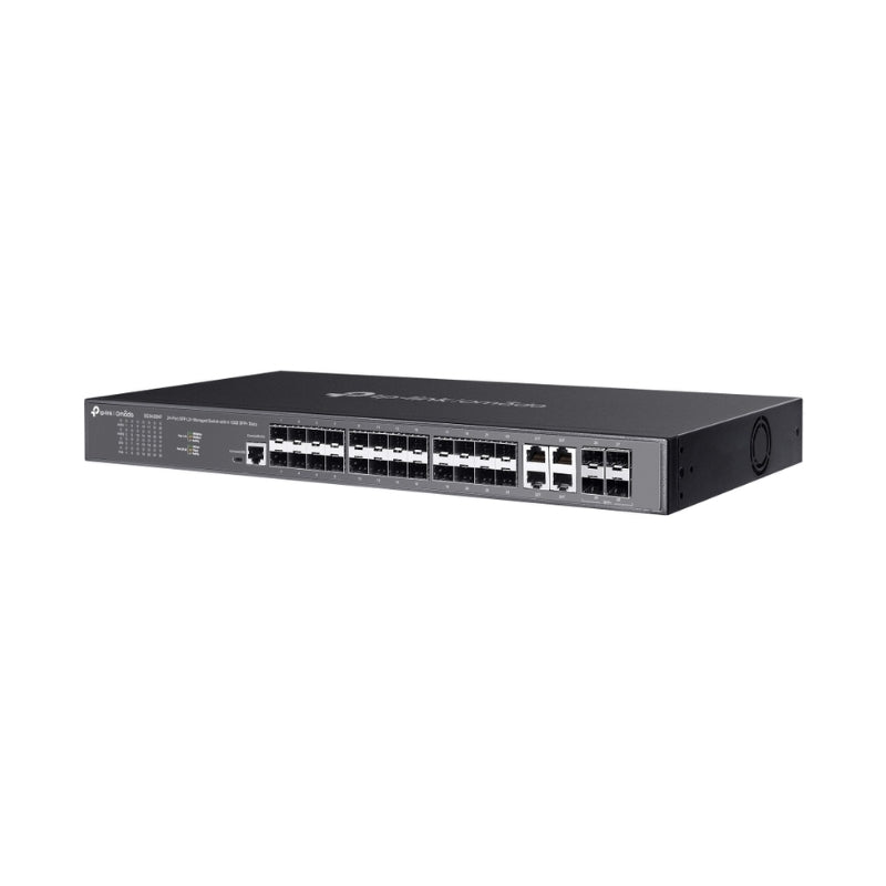 24-Port SFP L2+ Managed Switch with 4 10GE SFP+ Slots - Omada by TP-Link SG3428XF
