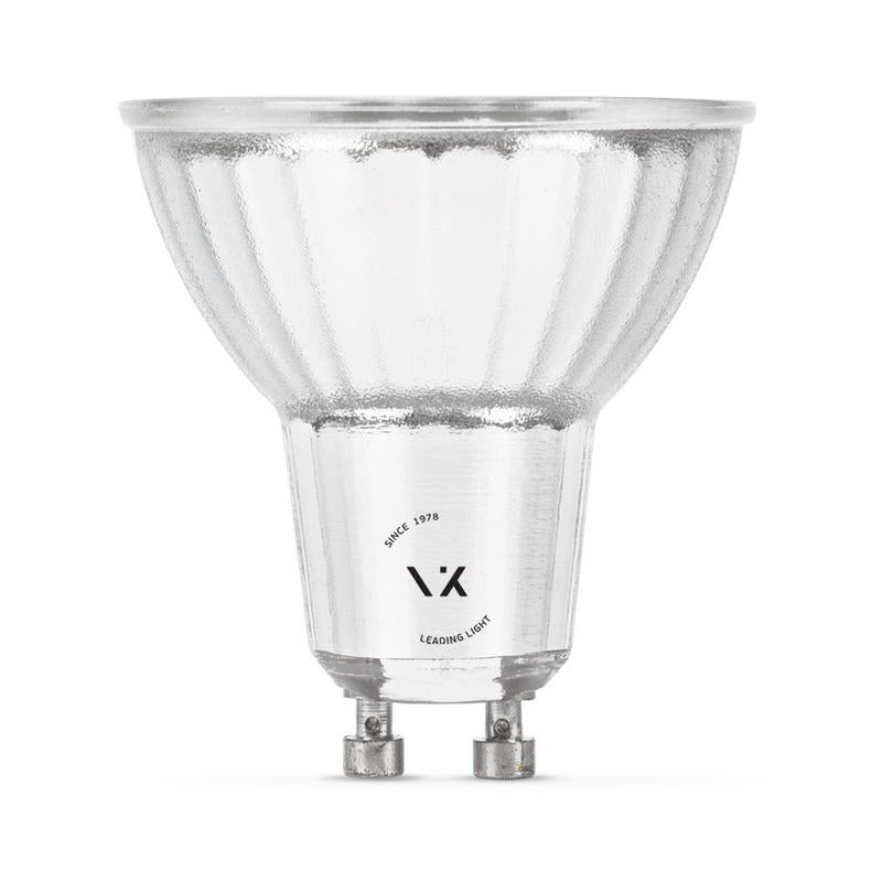 LED рефлекторна лампа 7W 530lm 3000K GU10 220V Ra>80, 110°, PC - VL LED VK/05065G/W/24