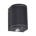 Фасаден декоративен осветител UP/DOWN 2x2W 4000K с тясно излъчване Ra>80 IP65, цвят черен - VL LED VK/02175/WA/B/C