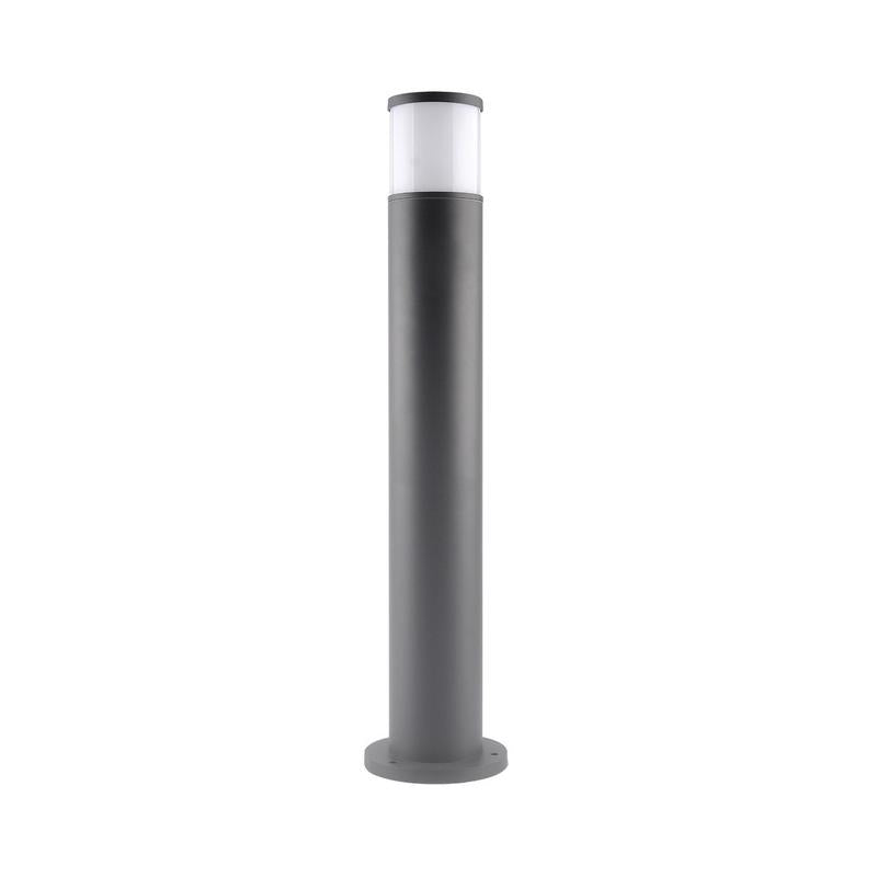 Градински осв., max 20W, Al+glass, стълбче  ø16.5 x h=75.6cm,IP54,антрацит - VL LED VK/01091/AN/75