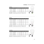 LED лампа 11W 1055lm 4000K 220V E27 Ra>80 360°, класик, PC, бял - VL LED VK/05054/E/C