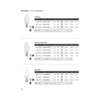 LED лампа 9W 810lm 3000K 220V E14 Ra>80 360°, овал, PC, бял - VL LED VK/05177/EI/W