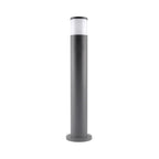 Градински осв., max 20W, Al+glass, стълбче  ø16.5 x h=75.6cm,IP54,антрацит - VL LED VK/01091/AN/75