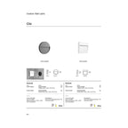 Стенен дек. осв.-кръгъл, 220-240V, 4W, 3000K, 160lm, CRI>80, IP54, ø11x2.6cm, антрацит - VL LED VK/02148/AN/W