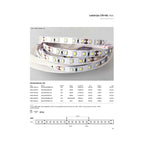 LED лента SMD 9,68W/m 970lm/m 3000K 24V, CRI>80 , IP20 (ролка 5м) - VL LED VK/24/3528/W/120