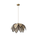 Декоративен осветител модел Rattan Lotus, висящ, 480, E27, кафяв - OSRAM LED847248