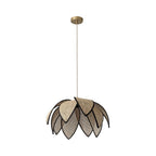 Декоративен осветител модел Rattan Lotus, висящ, 480, E27, кафяв - OSRAM LED847248