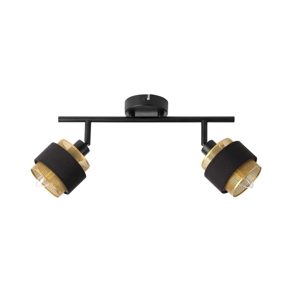 Декоративен осветител модел Spot Hornet 2X2.8W, 2700K, Ra>80, E14, черен, с вкл. димируема лампа - OSRAM LED847767