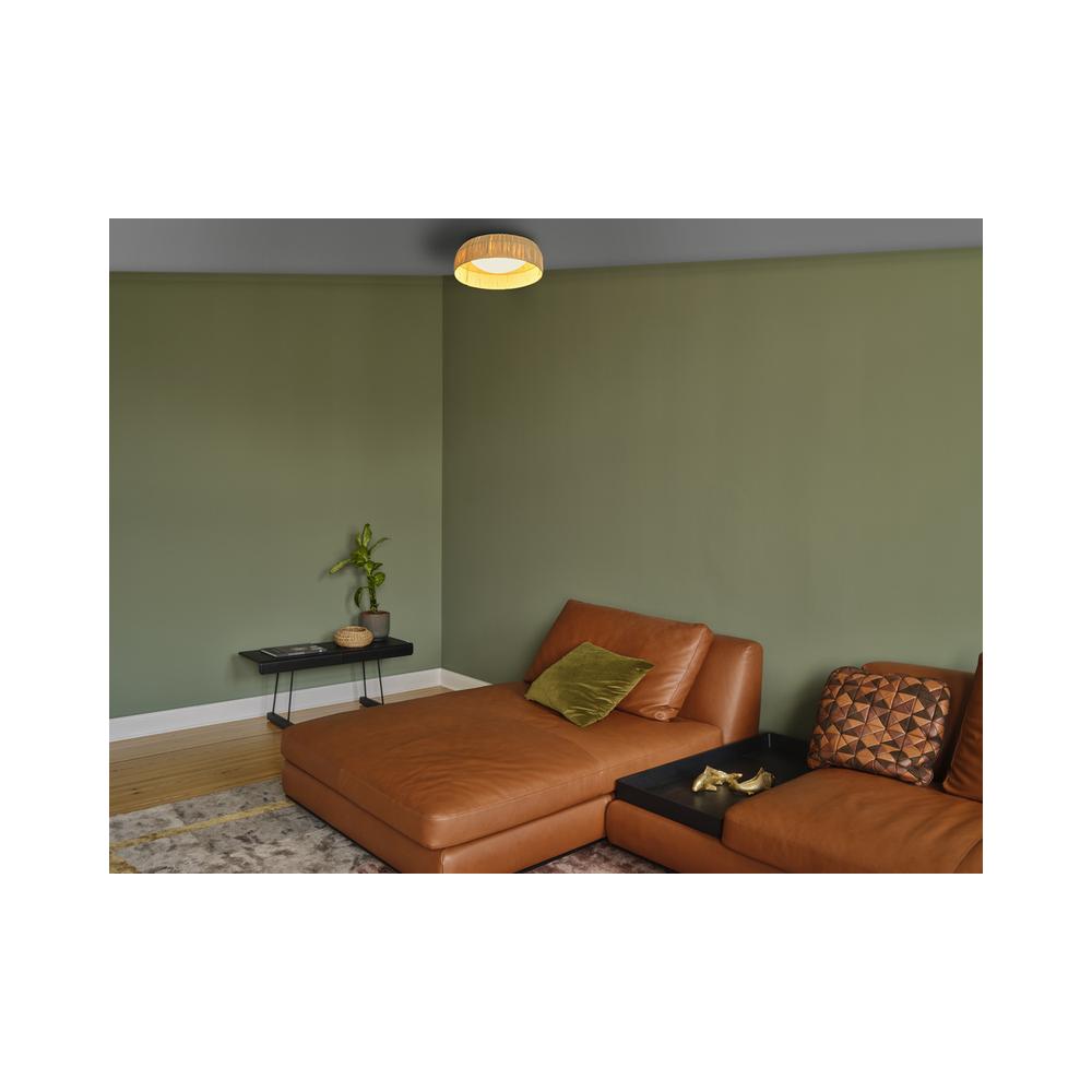 Декоративен осветител модел Bamboo Paper, за таван, 400mm, 18W, 750lm, 3000К, Ra>80, кафяв - OSRAM LED452796