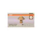 Декоративен осветител модел Bamboo Paper Hut, за маса, 1XE27, кафяв - OSRAM LED453694