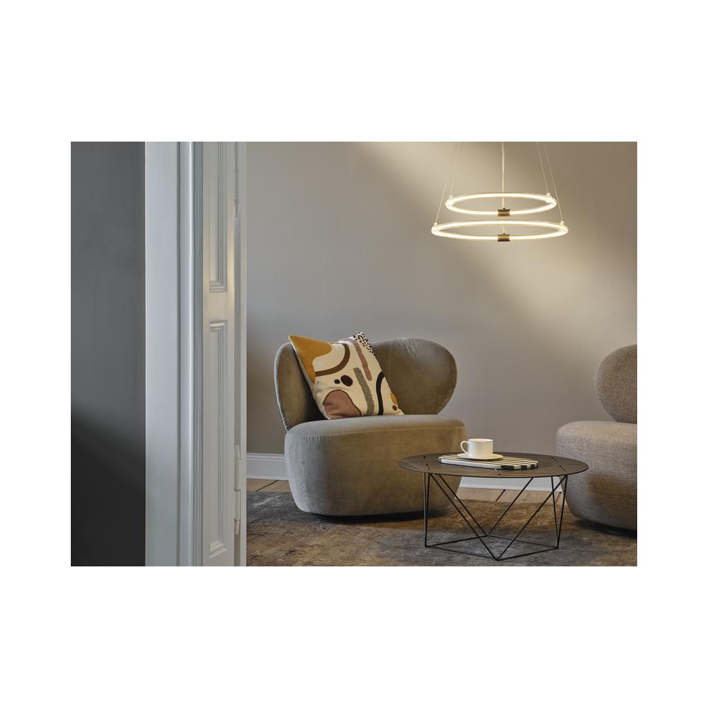 Декоративен осветител модел Aura 2Xвисящ, 21W, 2200lm, 3000К, Ra>80, клик с димиране - LEDVANCE LED842083