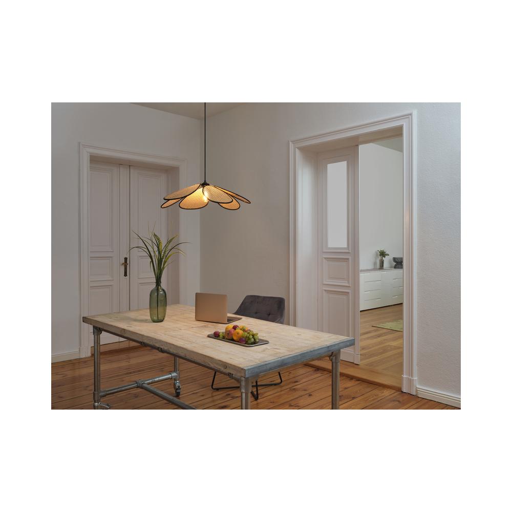 Декоративен осветител модел Rattan Daisy, висящ, 690, E27, кафяв - OSRAM LED847200