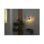 Декоративен осветител модел Rattan Lotus, за стена, E27, кафяв - OSRAM LED847262