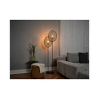 Декоративен осветител модел Rattan Dandelion, за под, 2XE27, кафяв - OSRAM LED847286