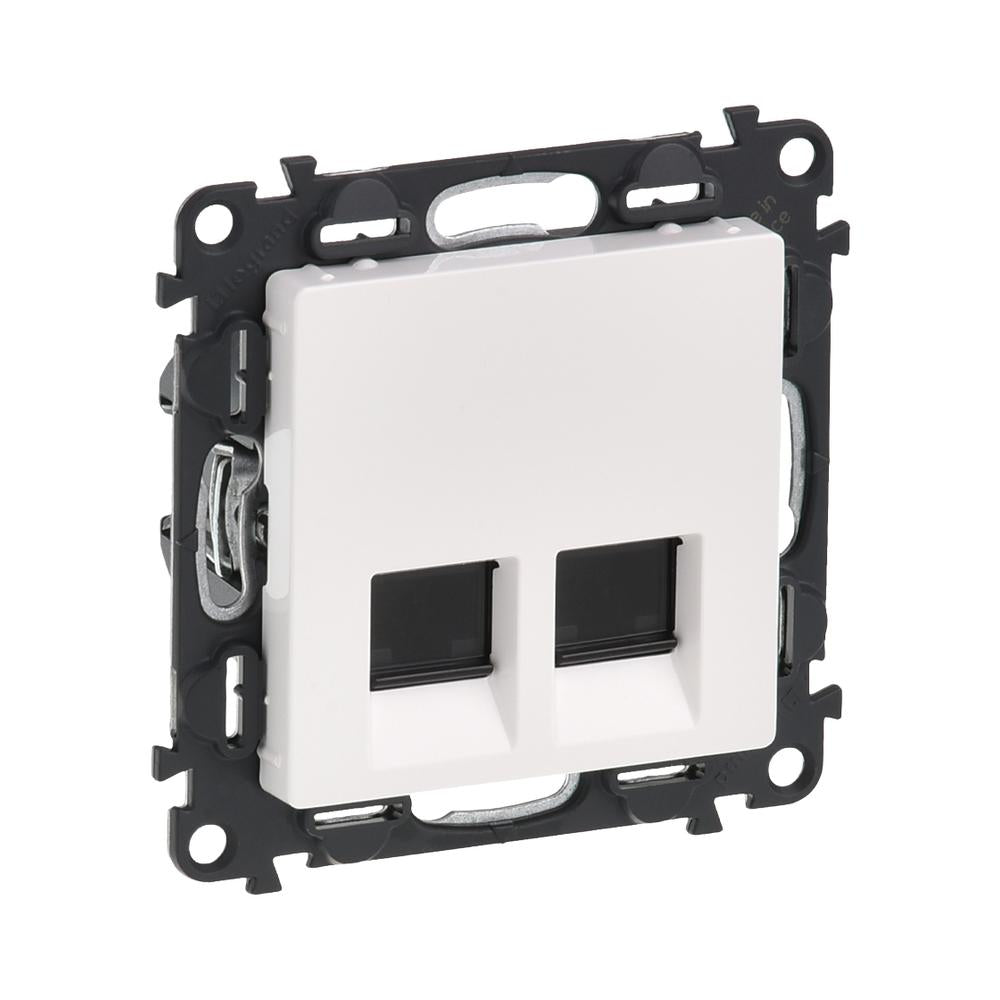 Розетка 2хRJ45 UTP кат.6 LCS Бял  - Legrand Valena Life 753143