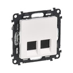 Розетка 2хRJ45 UTP кат.6 LCS Бял  - Legrand Valena Life 753143
