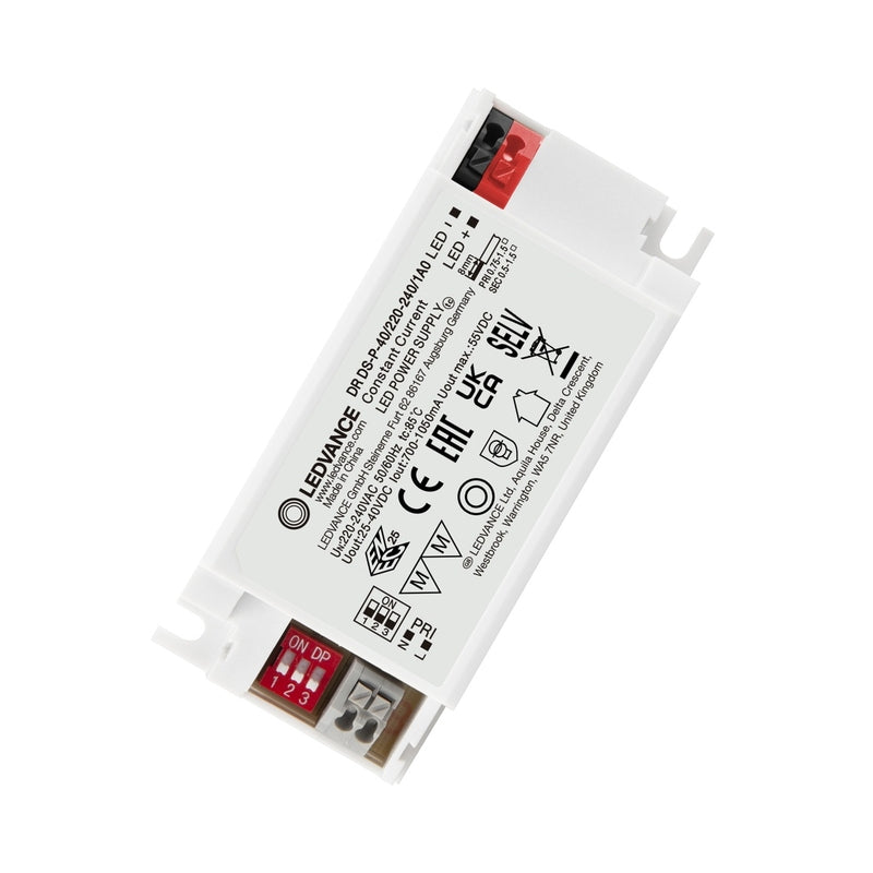 LED захранване 40W/220V AC/DC, deep switch DR DS-P -40/220-240/1AO - LEDVANCE LED DRIVER DIP-SWITCH