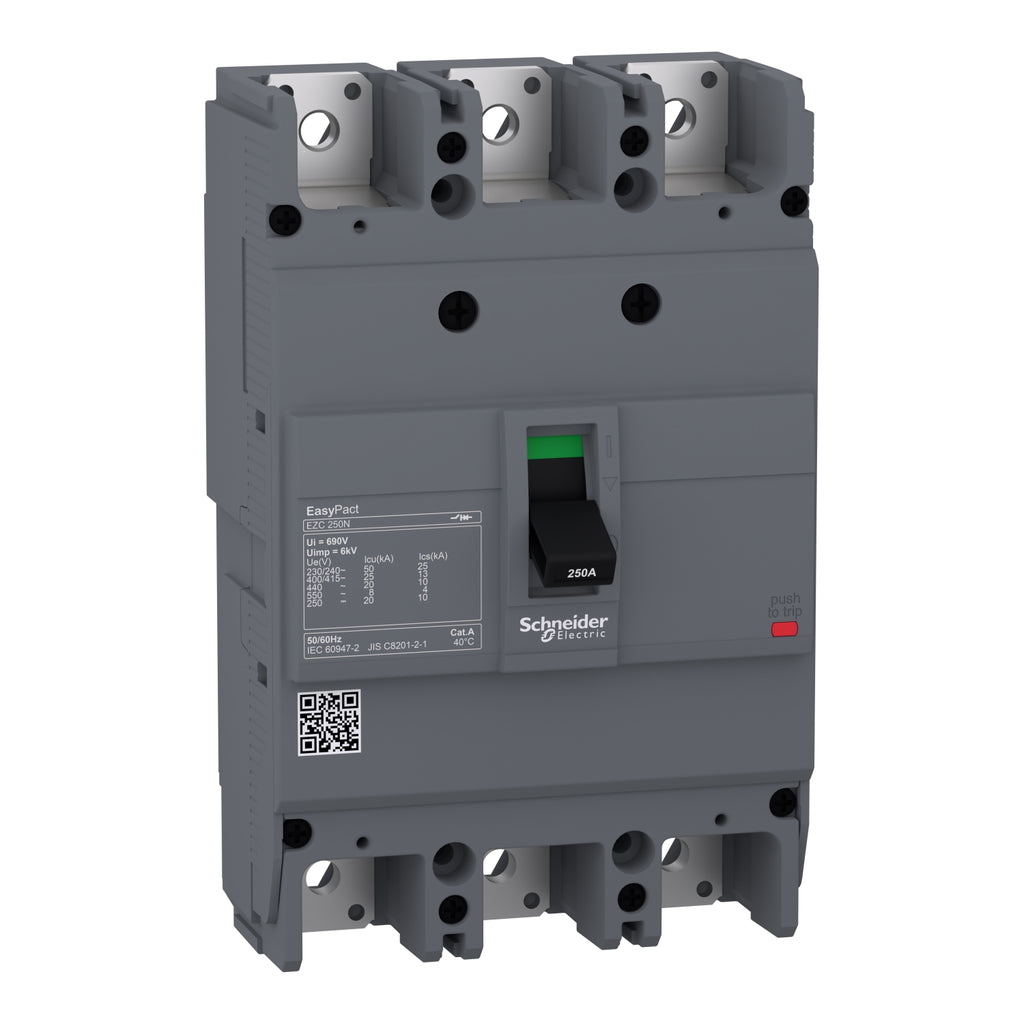 Автоматичен прекъсвач Easypact EZC250N - TMD - 160 A - 3 полюса - S...