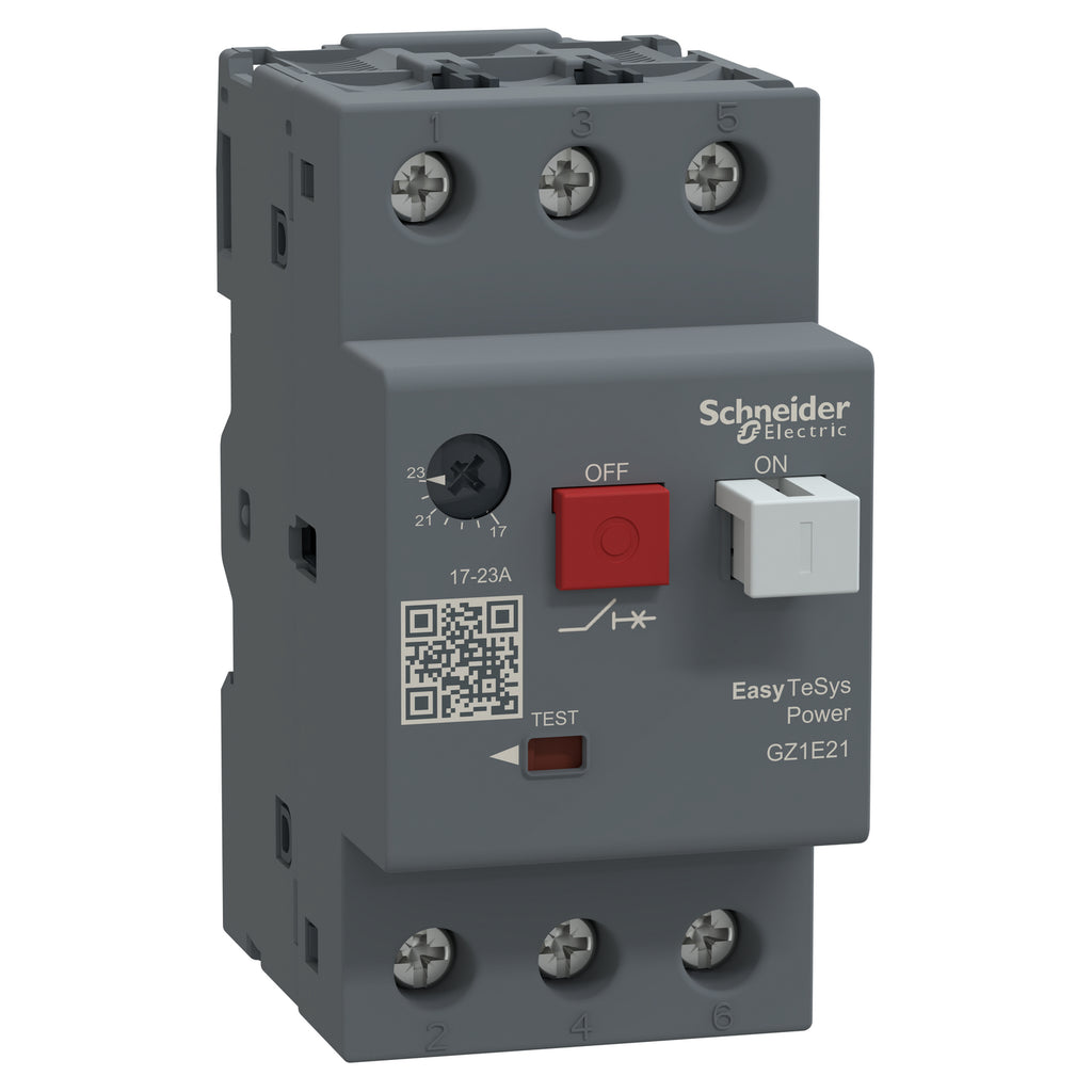 Термомагнитен моторен прекъсвач 17-23 А - SCHNEIDER ELECTRIC Easypa...