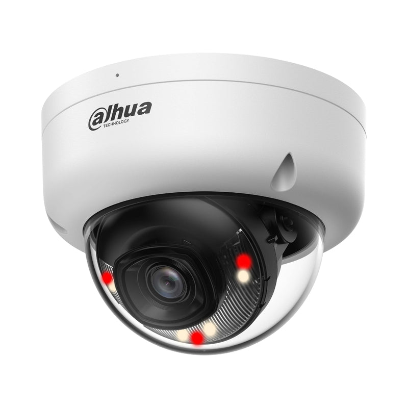 IP вандалоустойчива куполна камера 4MP 2.8 mm Smart Dual Light 30m...