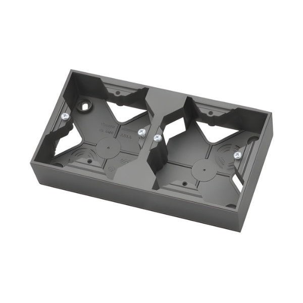 Конзола 2x открит монтаж Aria Сив мат - OSPEL Aria PNP-2U/70