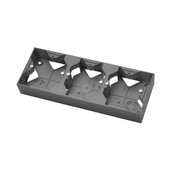 Конзола 3x открит монтаж Сив мат - OSPEL Aria PNP-3U/70