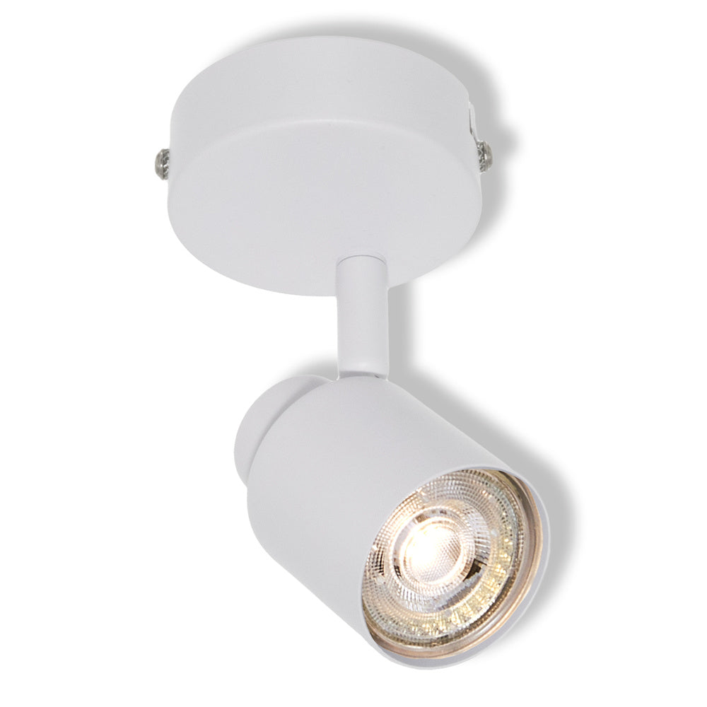 Декоративен спот прожектор PRIMAL 1XGU10 кръгъл, бял - OSRAM