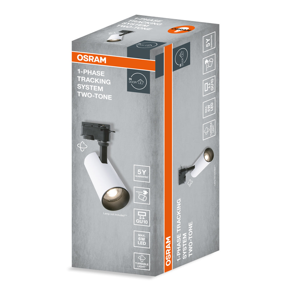 Декоративен спот прожектор SP TWO-TONE GU10 бял/черен - OSRAM