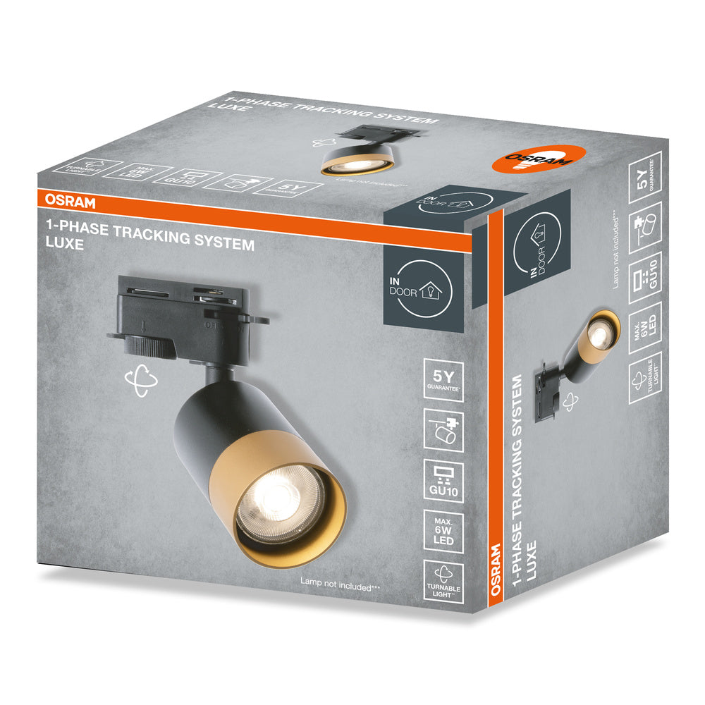 Декоративен спот прожектор SPOT LUXE GU10 черен - OSRAM