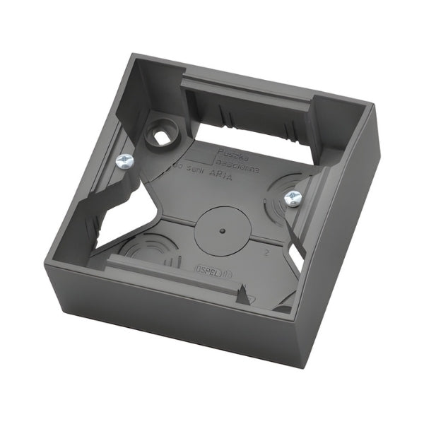Конзола 1x открит монтаж Сив мат - OSPEL Aria PNP-1U/70