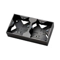 Конзола 2x открит монтаж Черен - OSPEL Aria PNP-2U/33
