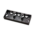 Конзола 3x открит монтаж Черен - OSPEL Aria PNP-3U/33