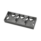 Конзола 3x открит монтаж Сив мат - OSPEL Aria PNP-3U/70